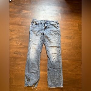 PRPS Faded Blue Straight Jeans